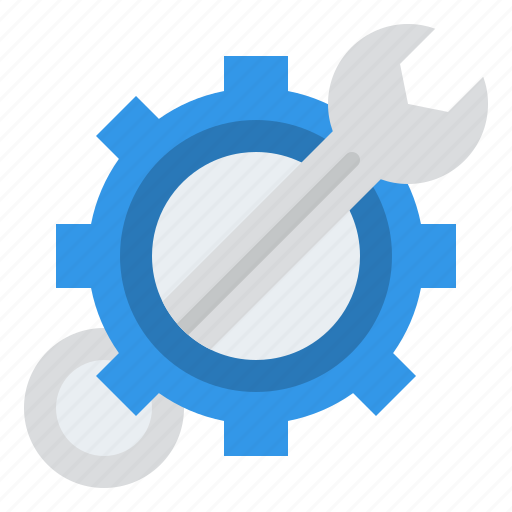Gear, wrench, set, up, config, service icon - Download on Iconfinder