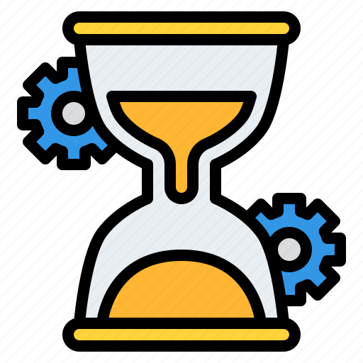 Time, setting, hourglass, config, configuration icon - Download on Iconfinder