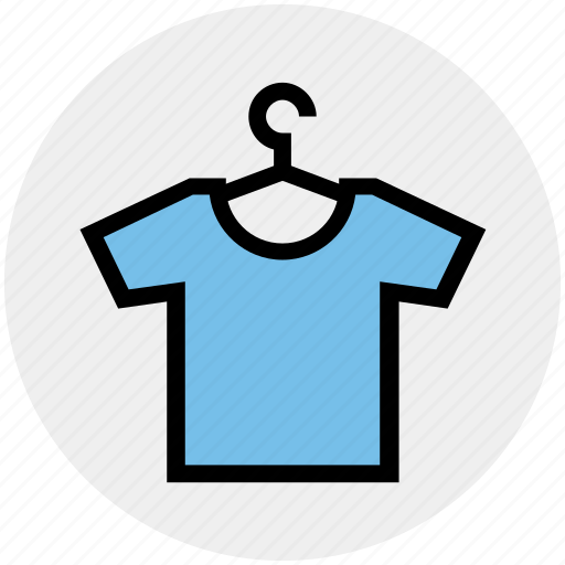 Clothes, dress, hanger, shirt, wardrobe icon - Download on Iconfinder