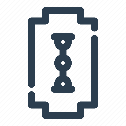 Razor blade, sewing, tailor, tool icon - Download on Iconfinder