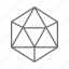 hexagon, triangle, 3d shape, shape, geometry 
