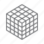 rectangle, cube, box, 3d shape, shape, geometry, grid 