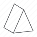 triangle, 3d shape, shape, geometry, square, rectangle