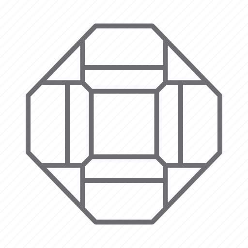 Octagon, triangle, cube, rectangle, box, shape, geometry icon - Download on Iconfinder