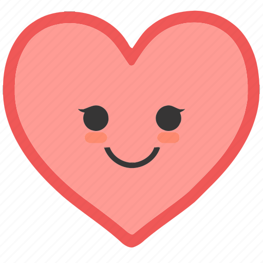 Emoji, emoticons, face, heart, shapes, smile, smiley icon - Download on Iconfinder