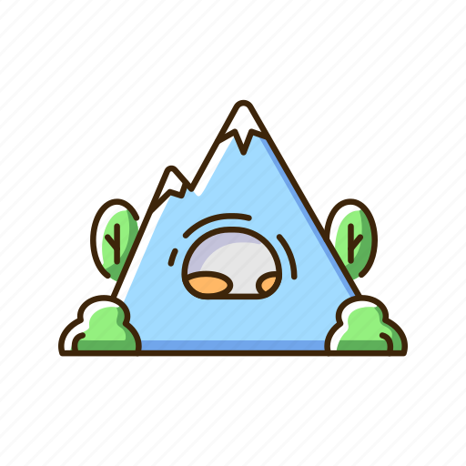 Camping, shelter, cave, tourism icon - Download on Iconfinder