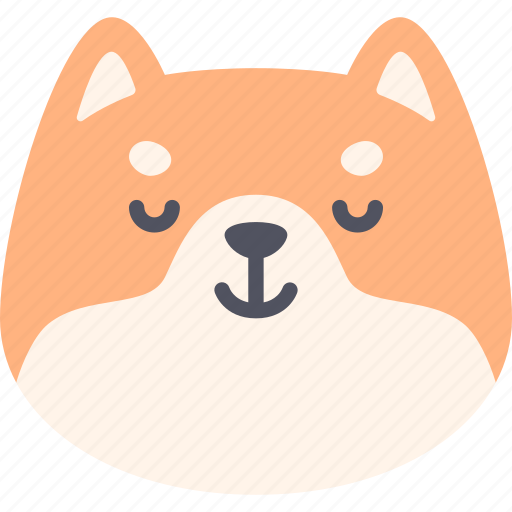 Peace, dog, emoticon, shiba inu, emoji, emotion, feeling icon - Download on Iconfinder