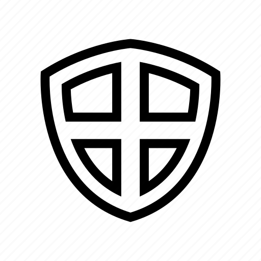 Shield, protection, security, technology, vintage icon - Download on Iconfinder