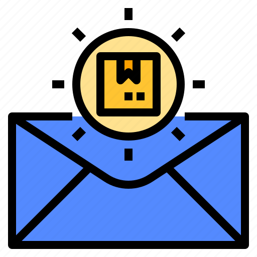 Email, notification, parcel, shipping, tracking icon - Download on Iconfinder