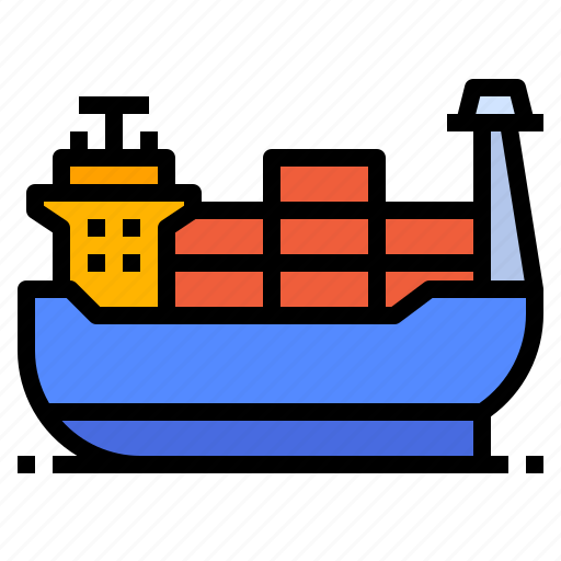 Container, freight, logistic, shipping, transportation icon - Download on Iconfinder