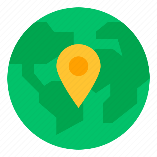 Destination, global, gps, map, world icon - Download on Iconfinder