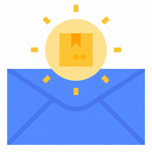 Email, notification, parcel, shipping, tracking icon - Download on Iconfinder