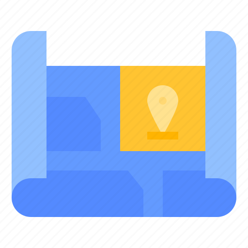 Gps, location, logistic, map, position icon - Download on Iconfinder
