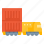 freight, rail, shipping, train, transportation 