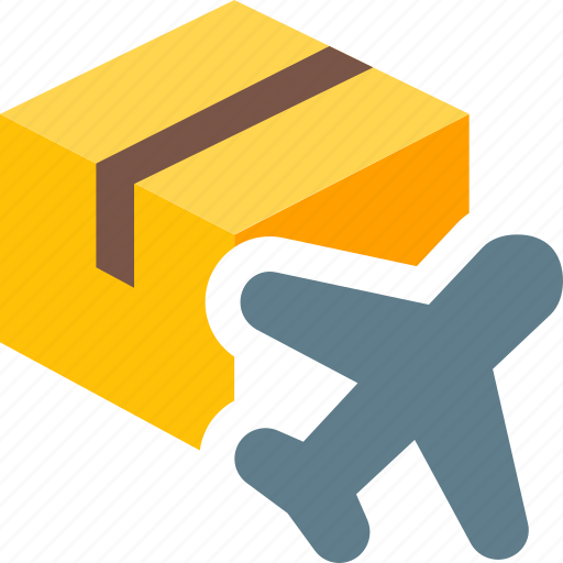 Delivery, box, plane, shipping icon - Download on Iconfinder