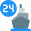 ship, transportation, 24 hours, sea 