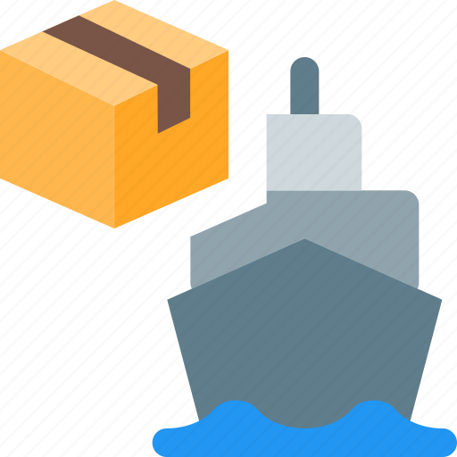 Ship, box, package, delivery icon - Download on Iconfinder