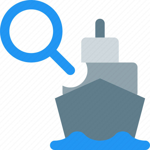Ship, search, find, cargo icon - Download on Iconfinder
