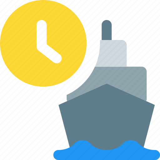 Ship, time, schedule, transportation icon - Download on Iconfinder