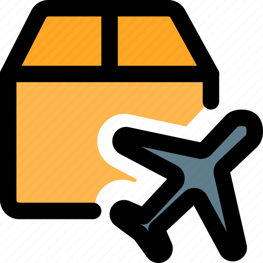 Box, plane, shipping, delivery icon - Download on Iconfinder