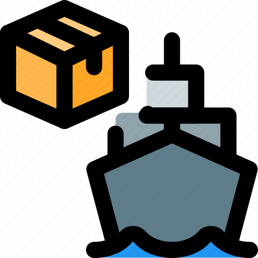 Ship, box, cargo, package icon - Download on Iconfinder