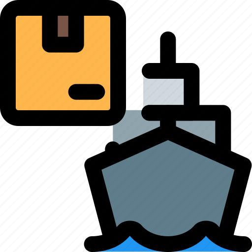 Ship, delivery, box, cargo icon - Download on Iconfinder