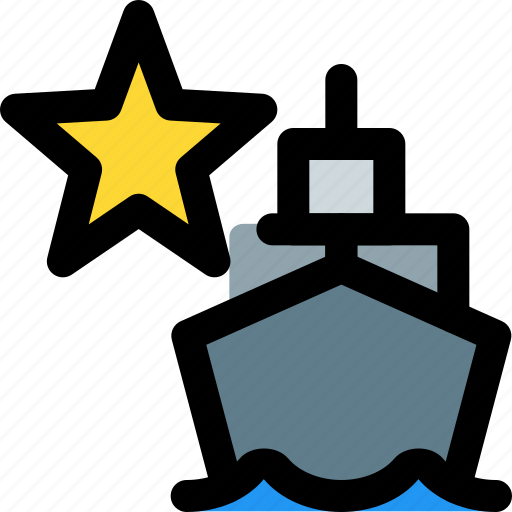 Ship, star, transportation, rating icon - Download on Iconfinder