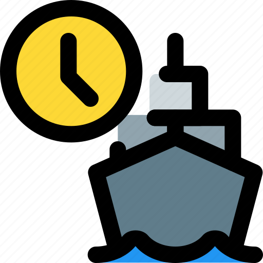 Ship, time, schedule, cargo icon - Download on Iconfinder