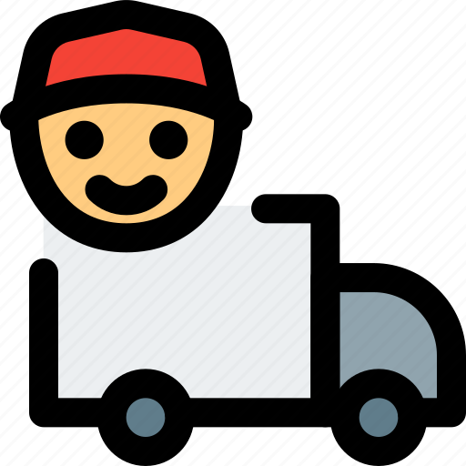 Truck, courier, shipping, transport icon - Download on Iconfinder