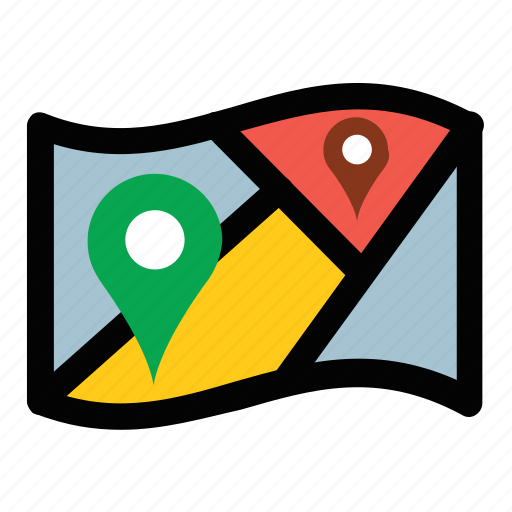 Address navigator, location map, location pointer, map locationing, map marker icon - Download on Iconfinder