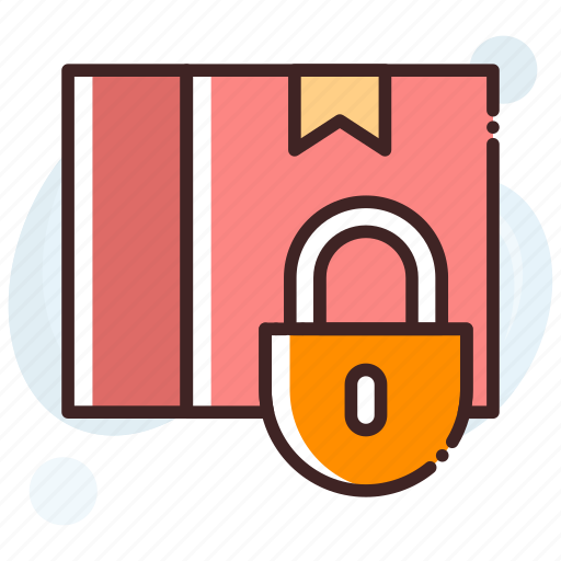 Locked box, lockout, package, packed box, parcel icon - Download on Iconfinder