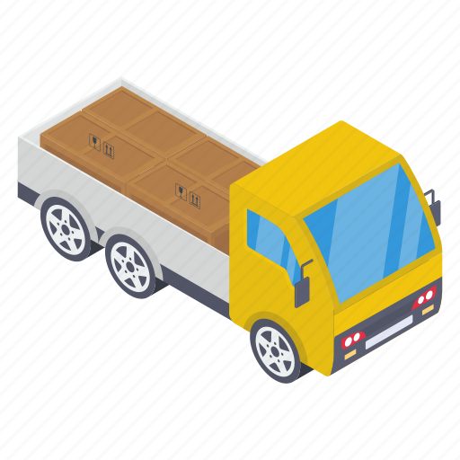 Cargo, delivery truck, delivery van, logistic delivery, shipment, shipping truck icon - Download on Iconfinder