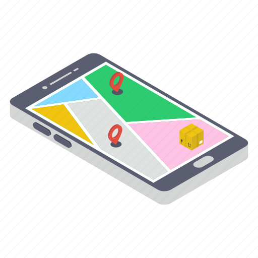 Geolocation, gps, mobile location, navigation, online location icon - Download on Iconfinder