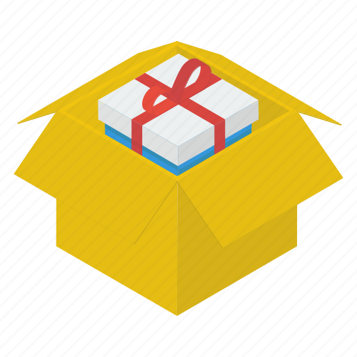 Gift, gift box, present, present box, surprise icon - Download on Iconfinder