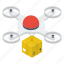drone delivery, drone shipment, logistic delivery, quadcopter delivery, quadcopter shipment 