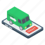 delivery truck, delivery van, logistic delivery, mobile delivery, online delivery 