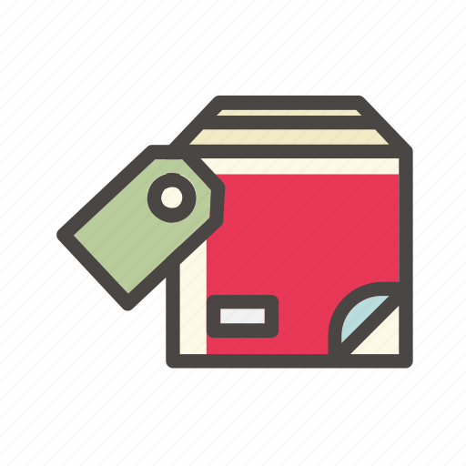 Box, cardboard, delivery, package, shipping, badge, tag icon - Download on Iconfinder