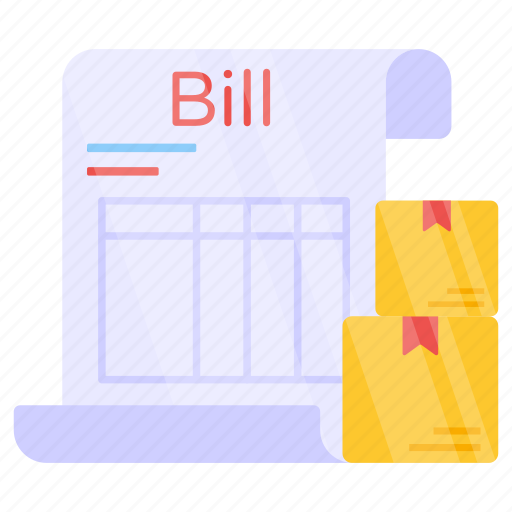 Invoice, bill, payment slip, ecommerce, logistic bill icon - Download on Iconfinder