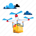 aerial delivery, drone delivery, drone shipping, remote delivery, autonomous delivery 