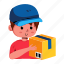 delivery boy, courier boy, parcel delivery, delivery man, delivery guy 