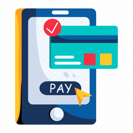 Card payment, online payment, mobile transaction, card transaction, mobile banking illustration - Download on Iconfinder