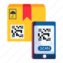 qr scan, order scan, product scan, cargo scanning, qr reader 