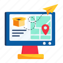 website tracking, delivery tracking, parcel tracking, shipment tracking, parcel location 