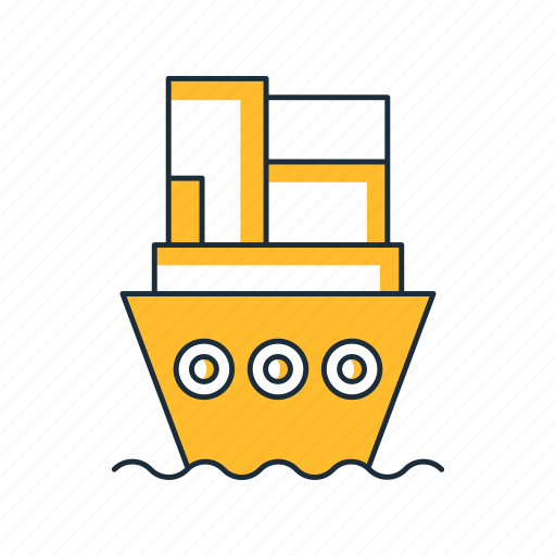 Ship, shipping, transportation, vessel icon - Download on Iconfinder