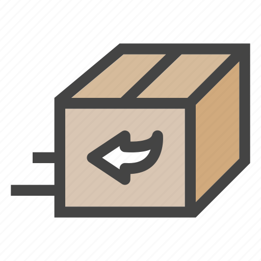 Exchange, box, shipping, delivery, package icon - Download on Iconfinder