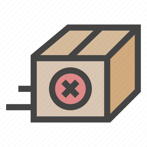 Fail, box, shipping, delivery, package, transportation icon - Download on Iconfinder
