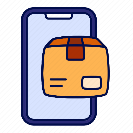 Mobile, package, delivery, logistics, app icon - Download on Iconfinder