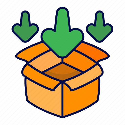 Fill, package, box, delivery icon - Download on Iconfinder