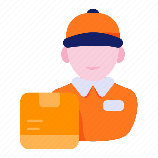 Courier, package, delivery, box, shipping icon - Download on Iconfinder