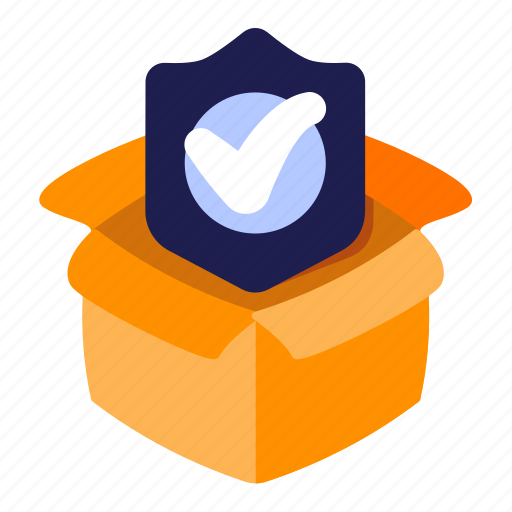 Box, package, secure, shield, safe icon - Download on Iconfinder